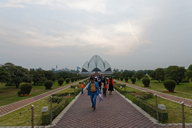 Delhi-Temple du lotus-018